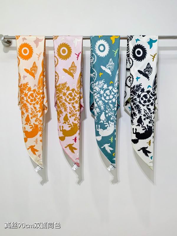 Hermes silk scarf hm30